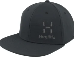 Logo Cap True Black Fitted - Haglöfs