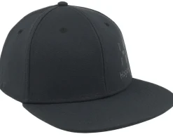 Logo Cap True Black Fitted - Haglöfs