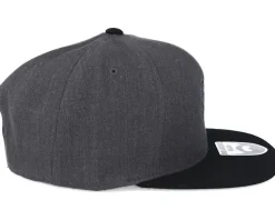 Logo Charcoal/Black Snapback - Bearded Man