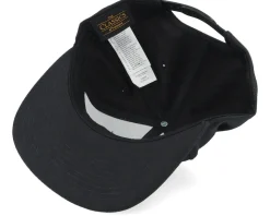 Logo Crown Black Snapback - Bearded Man