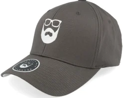 Logo Dark Grey Flexfit - Bearded Man