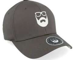 Logo Dark Grey Flexfit - Bearded Man