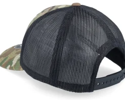 Logo Green Camo/Black Trucker - Bearded Man