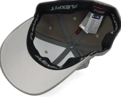 Logo Grey/White Flexfit - Bearded Man