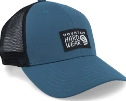 Logo Hat Dark Caspian Trucker - Mountain Hardwear