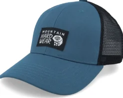 Logo Hat Dark Caspian Trucker - Mountain Hardwear