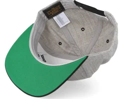 Logo Heather Grey/Black Snapback - Tattoo Collective