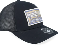 Logo Khaki/Navy Black Trucker - Bearded Man
