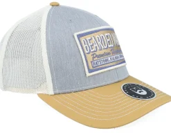 Logo Khaki/Navy Heather Grey/Birch/Amber Gold - Bearded Man