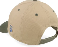 Logo Khaki/Navy Khaki/Olive Adjustable - Bearded Man