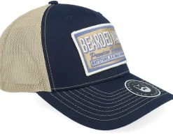 Logo Khaki/Navy Navy/Khaki Trucker - Bearded Man