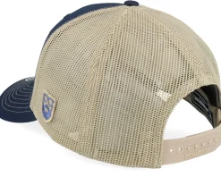 Logo Khaki/Navy Navy/Khaki Trucker - Bearded Man