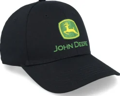 Logo Nrlad Cap Black Adjustable - John Deere