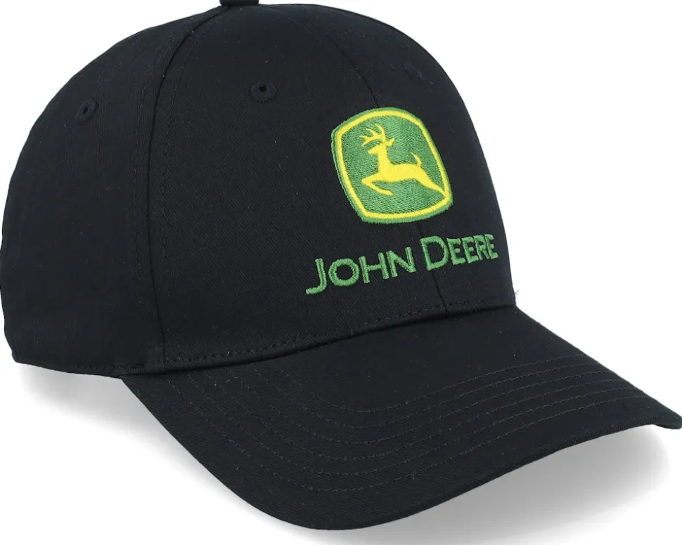 Logo Nrlad Cap Black Adjustable - John Deere