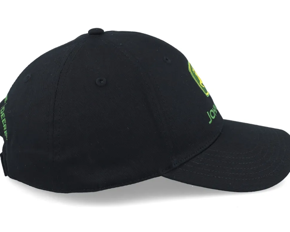 Logo Nrlad Cap Black Adjustable - John Deere