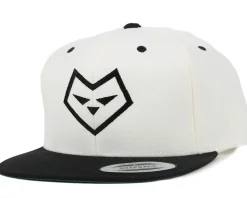 Logo One White/Black Snapback - Iconic