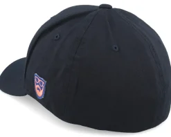 Logo Patch Red/Blue Black Flexfit - Bearded Man