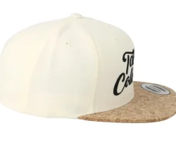 Logo White/Cork Snapback - Tattoo Collective