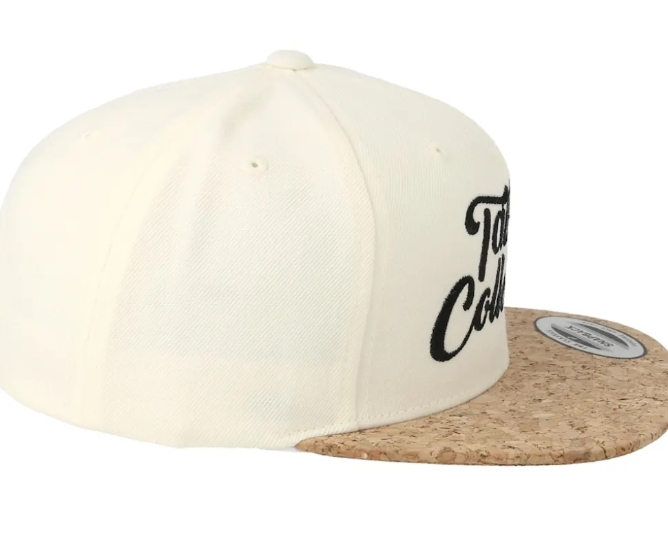 Logo White/Cork Snapback - Tattoo Collective