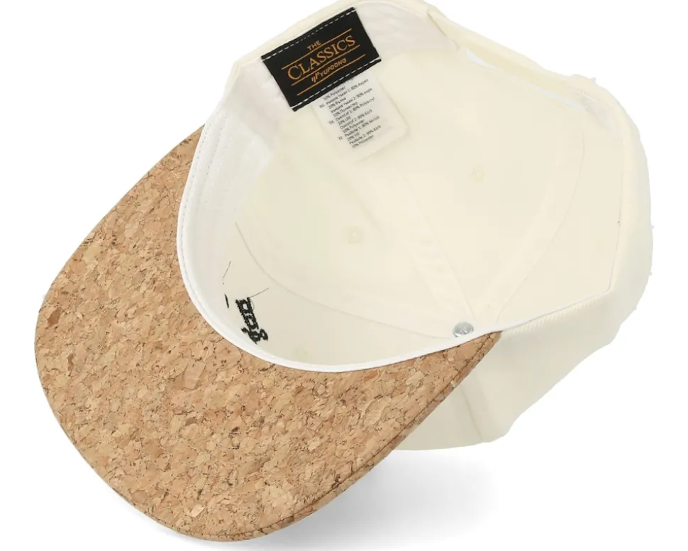 Logo White/Cork Snapback - Tattoo Collective