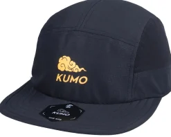 Logo Yellow Cloudfit Black 5-Panel - Kumo