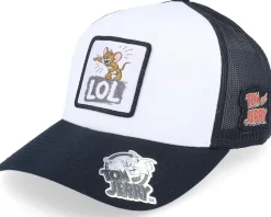Lol White/Black Trucker - Tom & Jerry