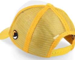 Lollapalooza Stockholm Robo Dance Foam Yellow/white Trucker - Hatstore
