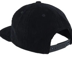 London Gold Patch Black Cord A-frame Trucker - Iconic