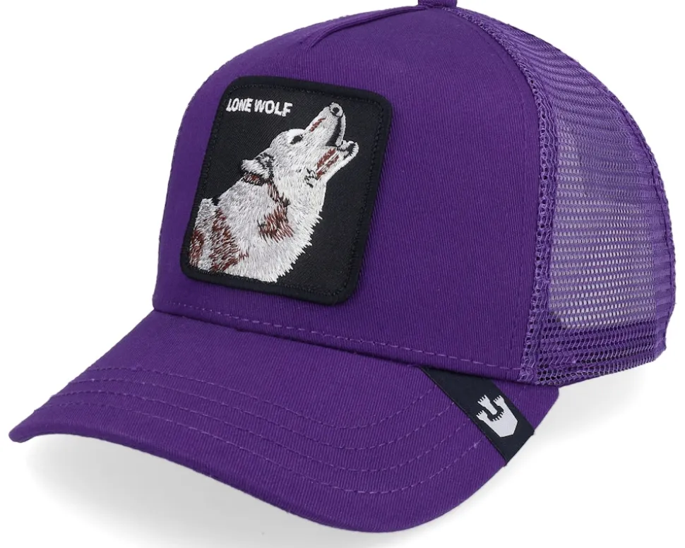 Lone Wolf Truckin Mauve Trucker - Goorin Bros.