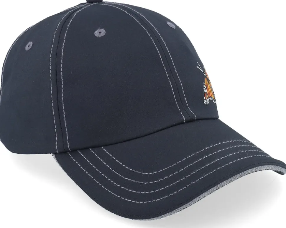 Long Live The Queen Track Caps Black Dad Cap - Goorin Bros.