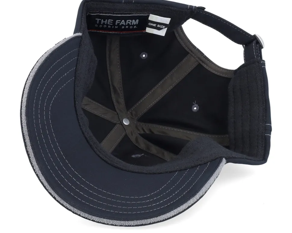 Long Live The Queen Track Caps Black Dad Cap - Goorin Bros.