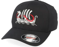 Long Ship Black Flexfit - Vikings