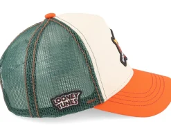 Looney Tunes Beige/Orange/Green Trucker - Capslab