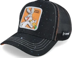 Looney Tunes Bugs Bunny Black Trucker - Capslab