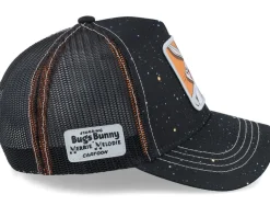 Looney Tunes Bugs Bunny Black Trucker - Capslab