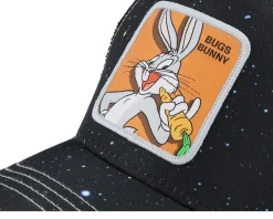 Looney Tunes Bugs Bunny Black Trucker - Capslab