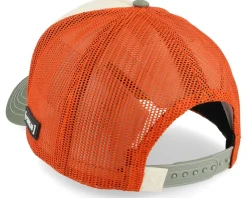 Looney Tunes Bugs Bunny Burgundy/White/Green A-Frame Trucker - Capslab