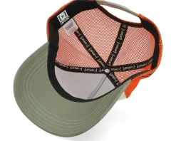 Looney Tunes Bugs Bunny Burgundy/White/Green A-Frame Trucker - Capslab