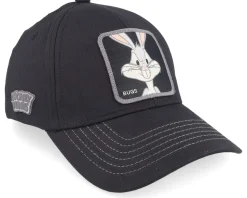 Looney Tunes Bugs Bunny Black Adjustable - Capslab