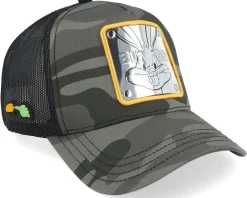 Looney Tunes Bugs Bunny Black/Camoflauge A-Frame Trucker - Capslab