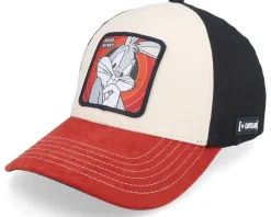 Looney Tunes Bugs Bunny Black/Beige/Red Adjustable - Capslab
