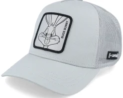 Looney Tunes Bugs Bunny Grey Trucker - Capslab