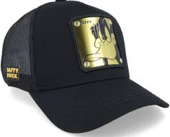 Looney Tunes Daffy Duck Black Trucker - Capslab