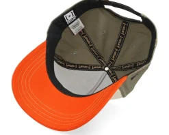 Looney Tunes Daffy Duck Grey/Beige/Red A-Frame Trucker - Capslab
