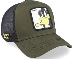 Looney Tunes Daffy Duck Olive/Olive/Black Trucker - Capslab