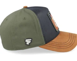 Looney Tunes Taz Dark Green/Black/Brown Premium A-Frame Adjustable - Capslab