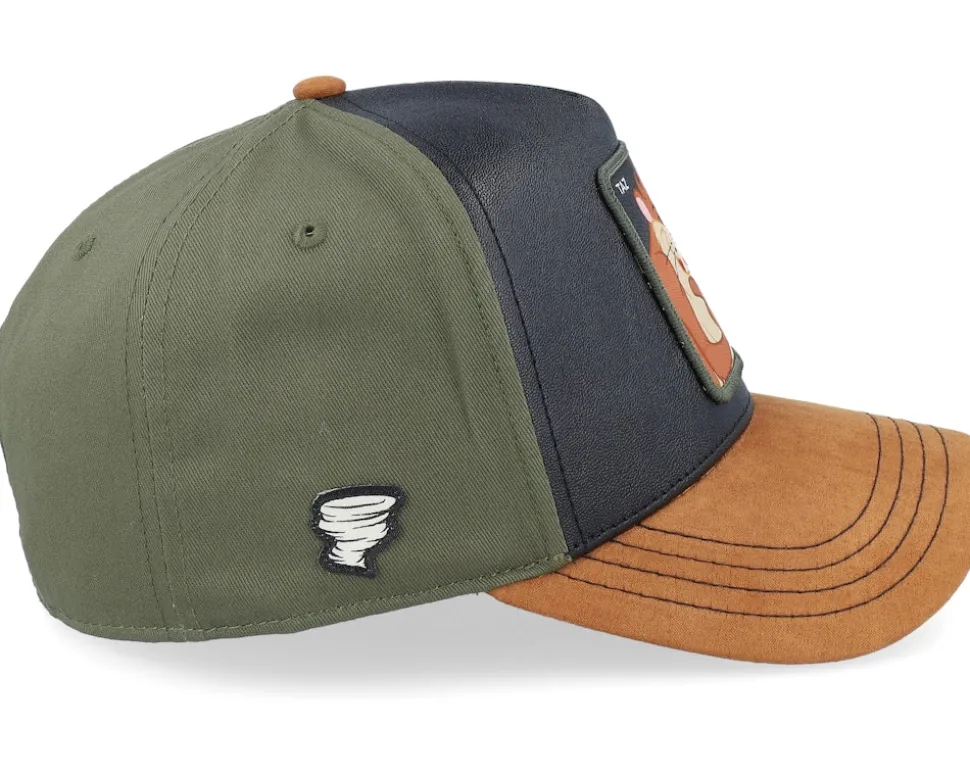 Looney Tunes Taz Dark Green/Black/Brown Premium A-Frame Adjustable - Capslab