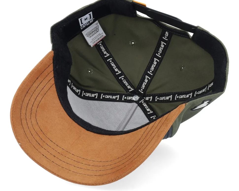 Looney Tunes Taz Dark Green/Black/Brown Premium A-Frame Adjustable - Capslab