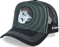 Looney Tunes Taz Print/Black Trucker - Capslab