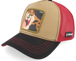 Looney Tunes Taz Yellow/Black/Red Trucker - Capslab